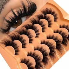Cosmetics Shein Faux Mink Lashes Cat Eye Style - Natural Looking