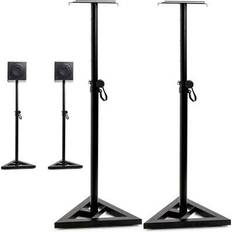 Shein 2 Pack Universal Floor Speaker Stands 80-130 cm