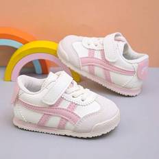 Girls First Steps Children's Shoes Shein Infant Toddler Girls Sneakers Soft Bottom Prewalker Shoes - White