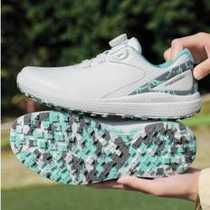Golf Shoes Shein Women's Professional Golf Sports Shoes - White/Pink