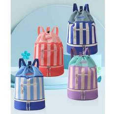 Polyester - Women Gymsacks Shein Kids Drawstring Backpack - Wet/Dry Separation