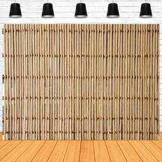 Backdrop Shein Hawaii Beach Photography Backdrop Fabric Bamboo Reed Pattern
