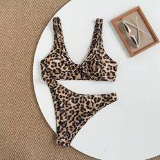 Bikini-Sets Shein Boho Bikini Badeanzug Set - Muster