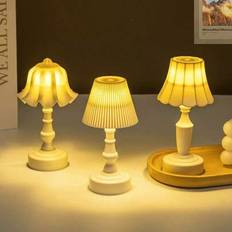 Shein Retro European Mini Desk - Eye-Protecting Battery Power Desk Lamp Table Lamp