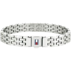 Men - Multicoloured Bracelets Tommy Hilfiger Men's Stainless Steel Bracelet - SIlver/Multicolour