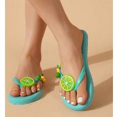 Shein Fashionable Lightweight Comfortable Eva Slippers - Blue
