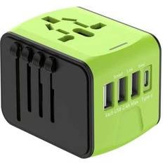 Shein Universal Travel Plug Adapter 2.4A USB 3.0A