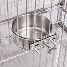 Pets Shein Stainless Steel Dog Cat Bowl Feeder For Small Animals