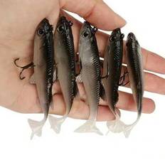 Fishing Equipment Shein Jig Hook Silicone Soft Bait Set 8cm 12.5g