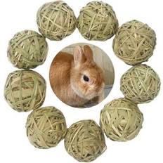 Pets Shein Pure Natural High Fiber Water Grass Hand-Woven Balls 2 pcs
