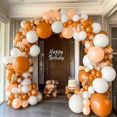 Balloon Arches Shein Fall Thanksgiving Balloons Garland Arch Kit 80pcs