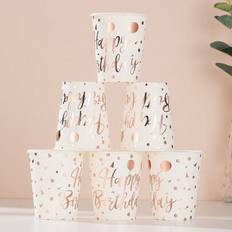 Birthdays Paper Cups Shein Disposable Paper Cups 10pcs 25pcs