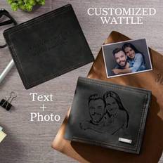 Shein Personalized Wallets For Men - Handwritten
