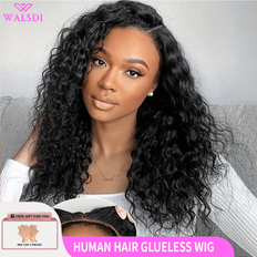 Hair Products Shein 200% Density Deep Wave Glueless Wig 10-36 Inch
