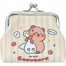 Coin Purses Shein Cute Capybara Pattern Mini Coin Purse - Decorative Accessory