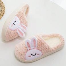 Pink Slippers Shein Children Fashion Home Slippers - Warm