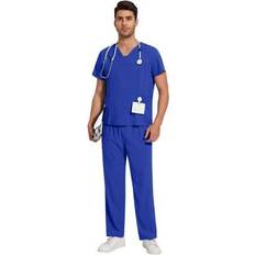 Work Clothing Sets Shein Surgical Uniforms Scrubs Nursing Sets - Beauty