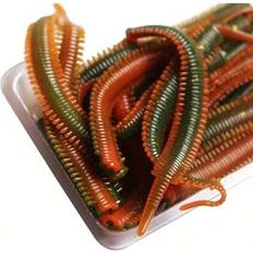 Fishing Equipment Shein 3.15 Inch Bionic Bloodworm Lure With Hook 5pcs