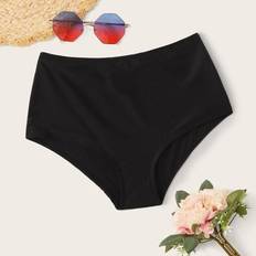 Shein Bikini Bottoms Shein Summer Beach Solid High Waisted Bikini Panty
