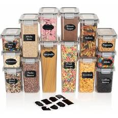 Shein 12 Pcs Airtight Storage Containers With LIDS Food Container