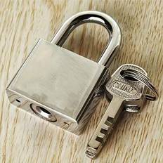 Security Shein 4-Key Heavy Duty Stainless Steel Padlock