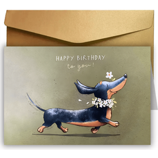 Cards & Invitations on sale Shein Funny Dog Birthday Greeting Card 1pc