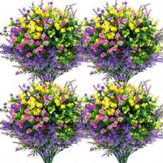 Shein 12 Pcs Flowers Outdoor Artificial Plant