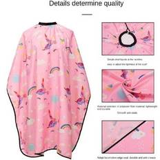 Hair Cutting Capes Shein Hairdresser Rainbow Haircut Cape 1pc