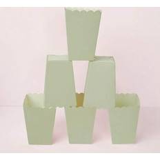 Shein Sage Green Mini Popcorn Boxes 10pcs