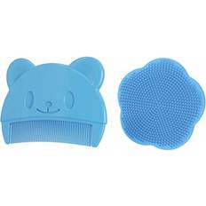Hair Care on sale Shein Baby Shampoo Set 2pcs Silicone Brush And Comb