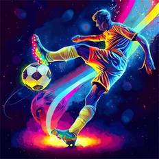 Diamond Paintings Shein 5D Sports-Themed Diamond Painting Kit