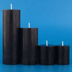 Black LED Candles Shein Black Odorless Candles A Variety Of Sizes LED Candle
