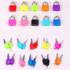 Shein Small Padlock With Key For Luggage Lock