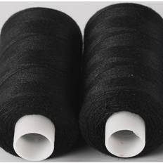 Yarn & Needlework Supplies Shein 500 Yards Black 40/2 Household Sewing Thread