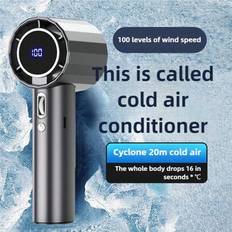 Shein 100-Speed Handheld Fan USB Mini Portable Charging