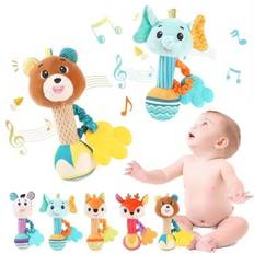 Rattles Shein Baby Rattles Soft Stuffed Animal Rattle