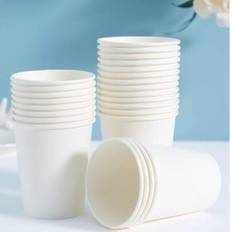 Shein Disposable White Paper Cups 10pcs