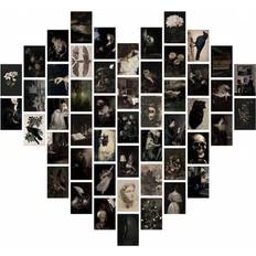 Paper Wall Decor Shein 50 Pcs Dark Style Art Wall Decor
