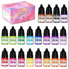 Candle Making Shein 20 Colors Candle Dye 5ml