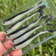 Fishing Equipment Shein Bicolor Soft Fishing Lures 30pcs