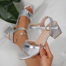 Heels & Pumps Shein Plus Size Women's High Heels - Spring/Summer