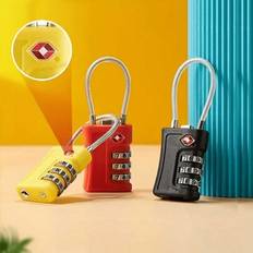 Shein TSA Approved Luggage Locks 3 Digit Password Padlock