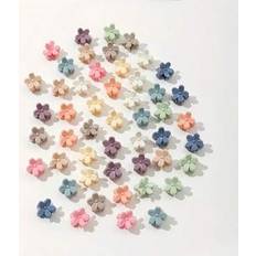 Shein Mini Flower Hair Claw Clips 30/50 Pack - Assorted Colors