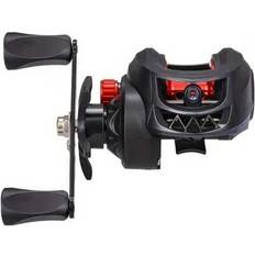Fishing Equipment Shein Black & Red Teardrop Baitcasting Reel 17LB