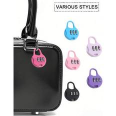 Security Shein Portable Small Color Plastic Lock Luggage Padlock 23mm