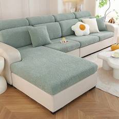 Monochrome Loose Sofa Covers Shein Flower Solid Color Jacquard Hat 1 Pc Loose Sofa Cover