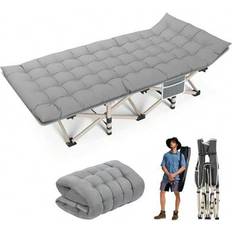 Camping Beds on sale Shein Sleeping Cot Single Folding Bed With Thick