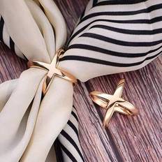 Women Brooches Shein Women Geometric Design Casual Scarf Ring - Daily Life Brooch