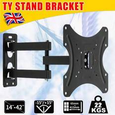 Full Motion TV Wall Mount Bracket Swivel Tilt 14 18 26 32 40 42 Inch LED LCD
