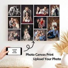 Canvas Photo Frames Shein Customize Your Family 1pc Photo Frame